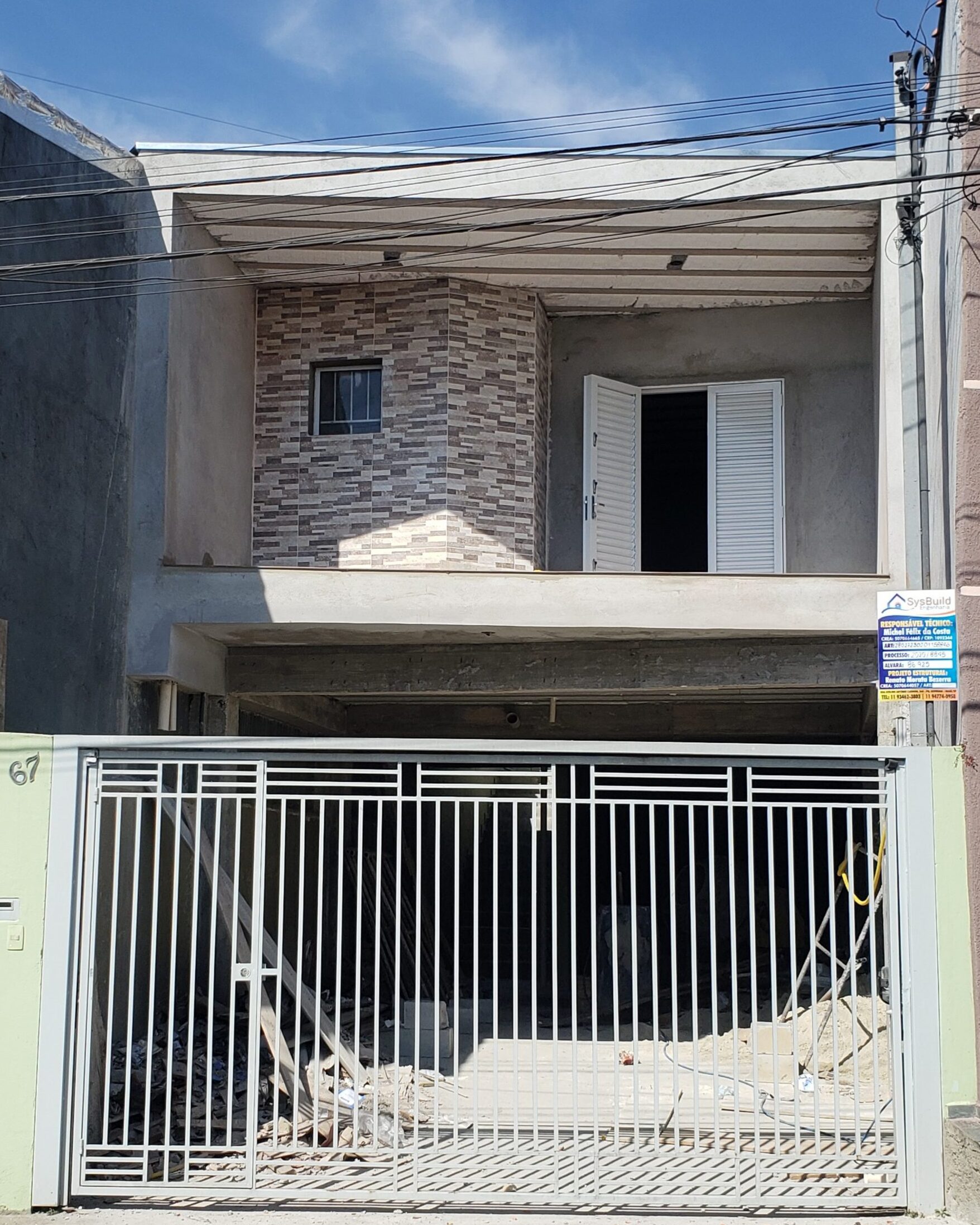 Reforma com ampliação executada pela SysBuild em Mauá